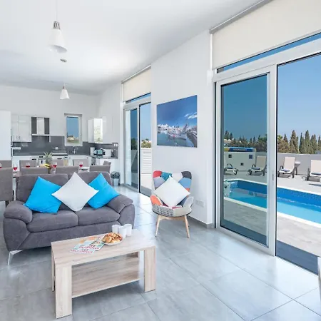 Cyprus In The Sun Adelais Sea View Villas 2 Gold Protaras